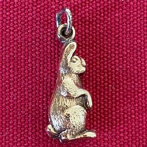 J.M. Fisher I Sterling I Bunny Rabbit Charm
